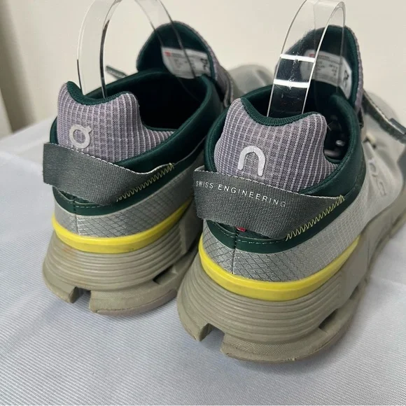 On Cloud Women’s Size 11 Tennis Shoes Cloud Nova Wrap Grey Lavender Sneaker Gym - Picture 7 of 11